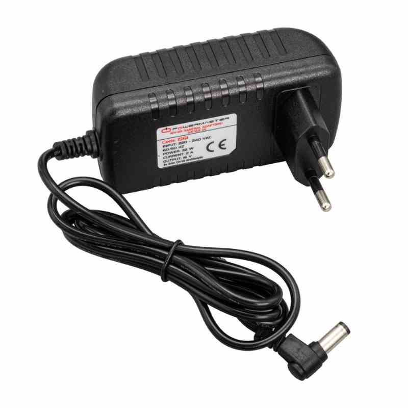 Powermaster 16 Volt 2 Amper 5.5 2.5 mm Jack Uçlu Santral Adaptörü