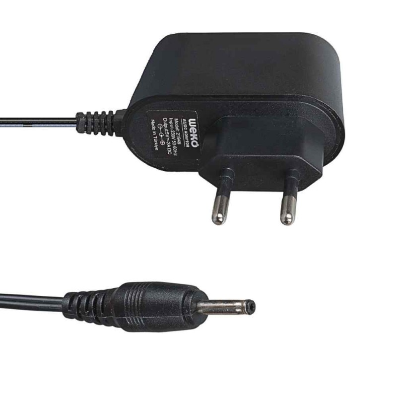 Weko 5 Volt 2 Amper 2.5 - 0.7 İnce Uç Tablet Bilgisayar Adaptörü