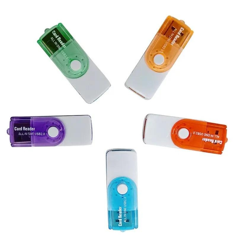 4 in 1 USB bellek kart okuyucu MS MS-PRO TF mikro SD