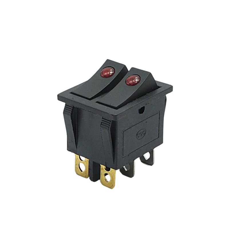 İkili Işıklı Mercekli Anahtar 16 amper 250 volt (IC-102)