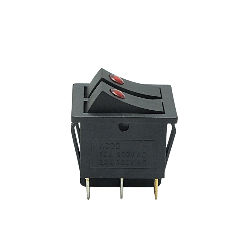 İkili Işıklı Mercekli Anahtar 16 amper 250 volt (IC-102)