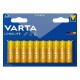 VARTA Longlife AA Alkalin kalem pil 10'lu paket