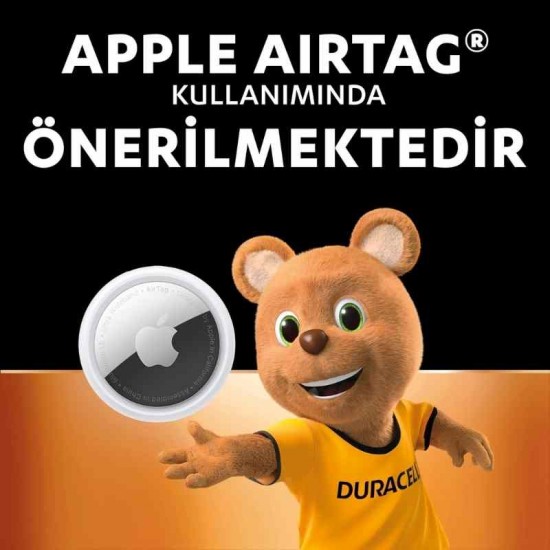 Duracell CR2032 Lityum Düğme Pil 4’lü Paket 3V