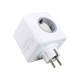 Vea Termal Akım Korumalı 3'lü Duvar Küp Priz 2xUSB 1xTYPE-C 