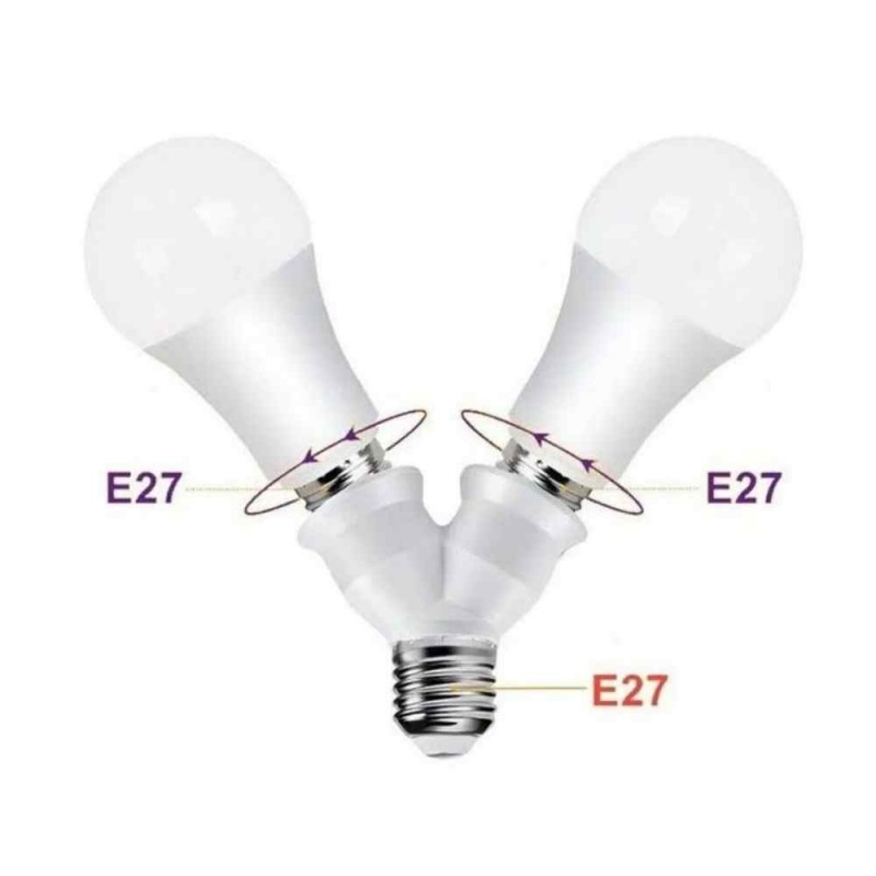 LED Ampul İçin E27 Uyumlu Ledx DY-101 Duy Çoğaltıcı