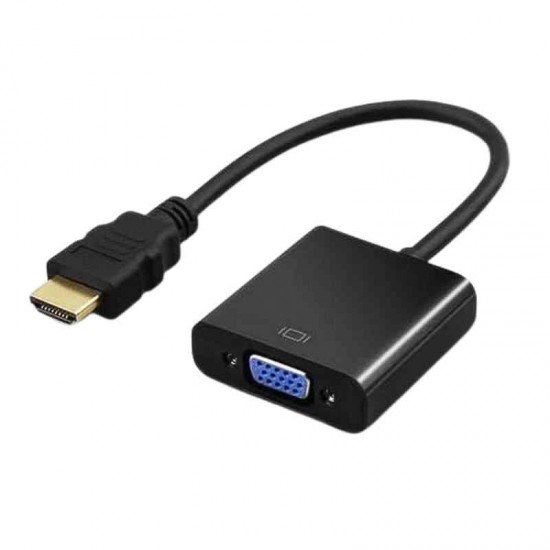 Alfais HDMI To Vga Monitör Tv Çevirici Dönüştürücü