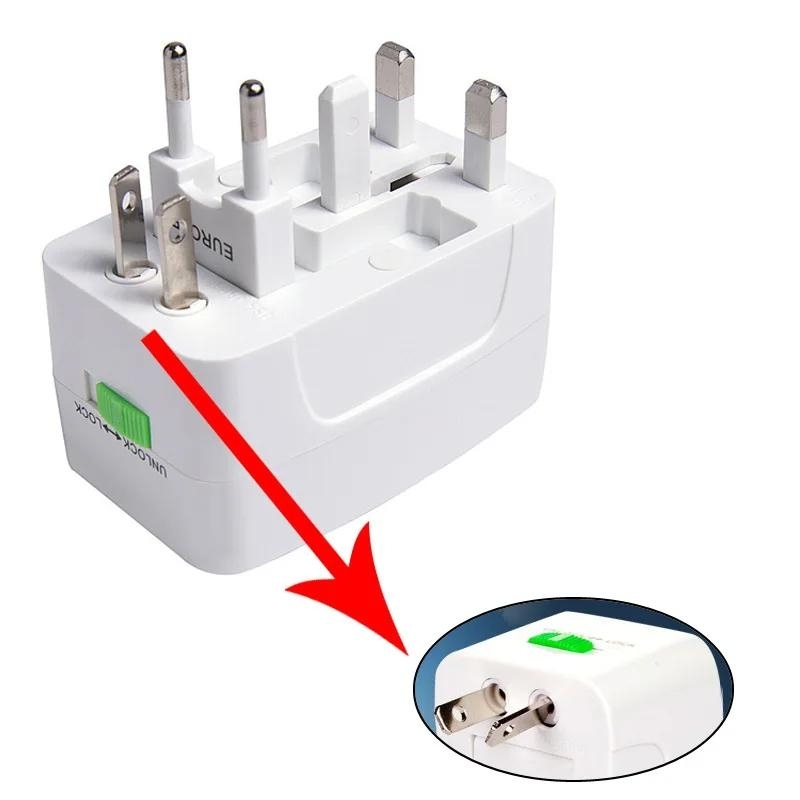 Amerikan Fiş Priz Dönüştürücü Adaptör 110-250 V 10A