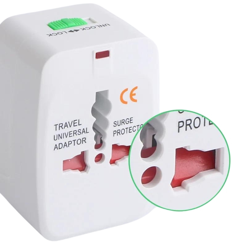 Amerikan Fiş Priz Dönüştürücü Adaptör 110-250 V 10A