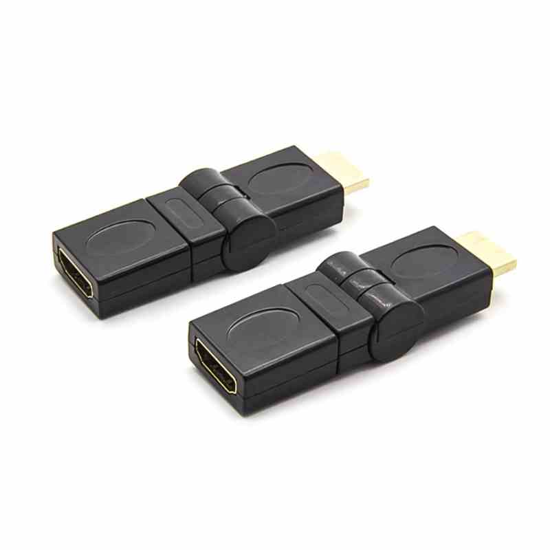 Dişi erkek 360 derece hdmi çevirici oynar başlıklı hdmi çevirici