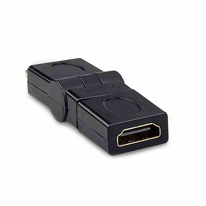 Dişi erkek 360 derece hdmi çevirici oynar başlıklı hdmi çevirici