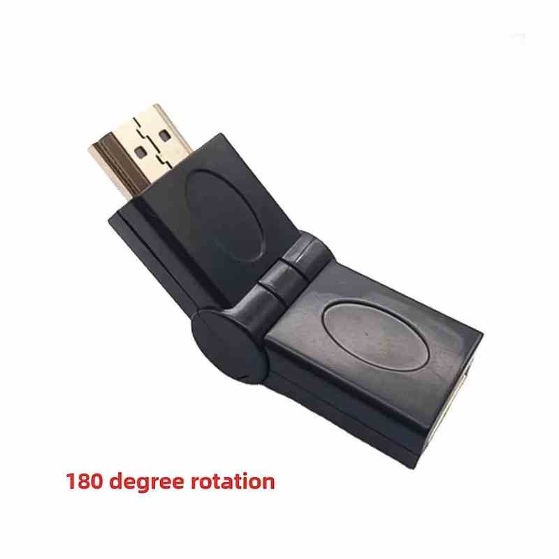 Dişi erkek 360 derece hdmi çevirici oynar başlıklı hdmi çevirici
