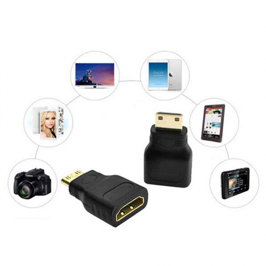 HDMI Mini HDMI Adaptörü 1080P Ses ve Video Dönüştürücü