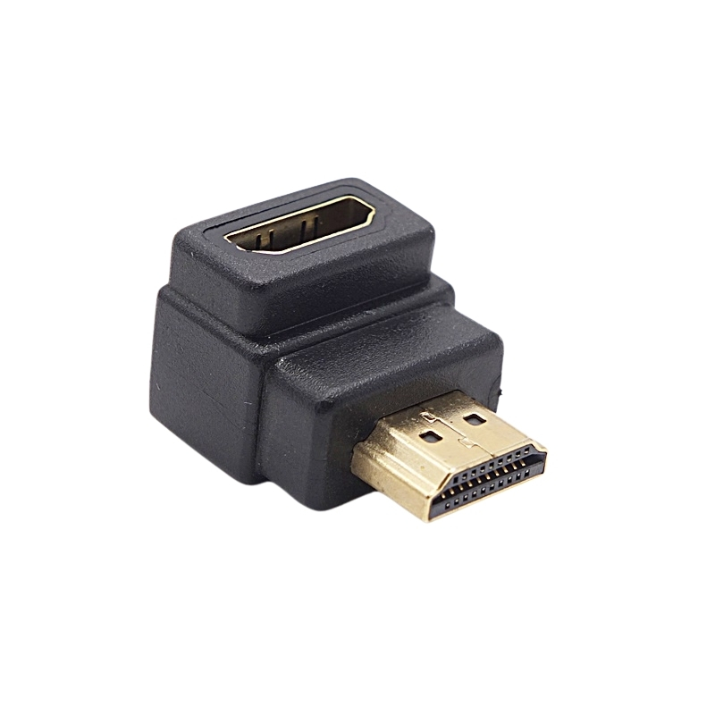 HDMI Dişi Erkek 90° Derece Ara Adaptör L Tipi