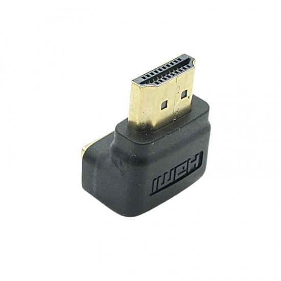 HDMI L Tipi Adaptör 270 Derece 4K HDMI Erkek Dişi