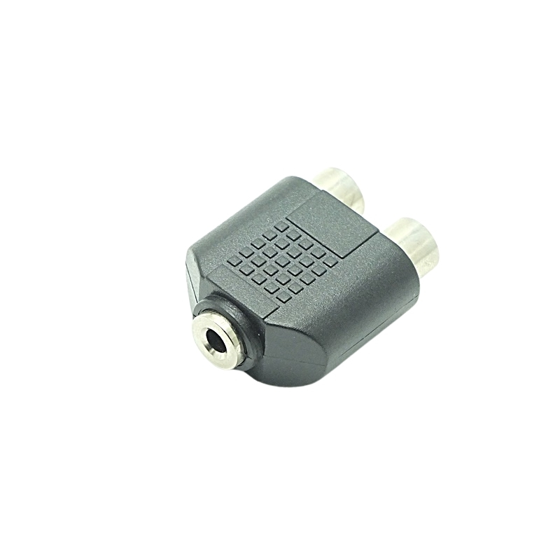 3.5 mm Stereo Dişi 2 RCA Dişi Çevirici Jack Fiş