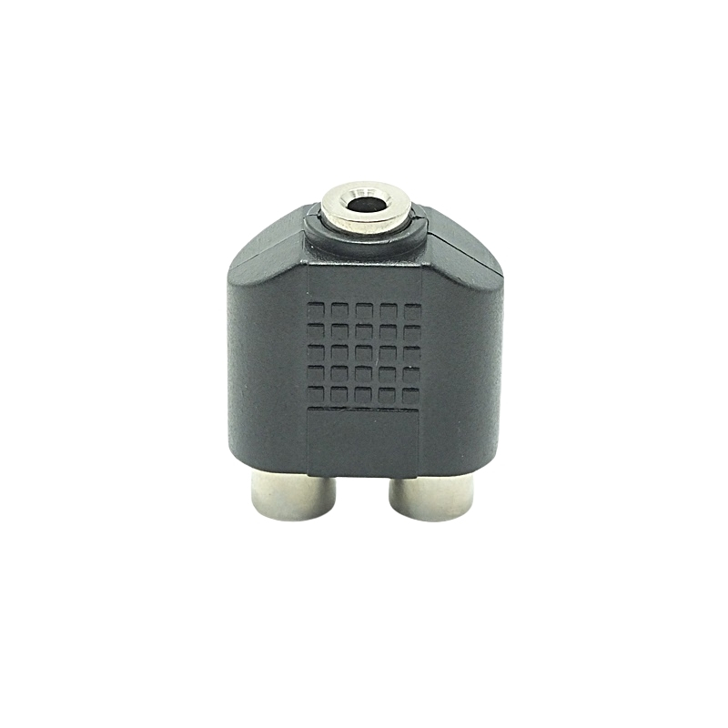 3.5 mm Stereo Dişi 2 RCA Dişi Çevirici Jack Fiş