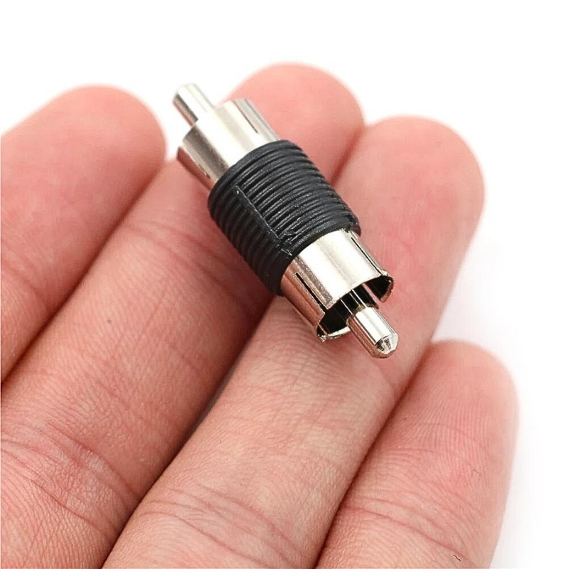 RCA Erkek - RCA Erkek Ara Çevirici Jack Fiş RCA Erkek - RCA Erkek Ara Çevirici Jack Fiş