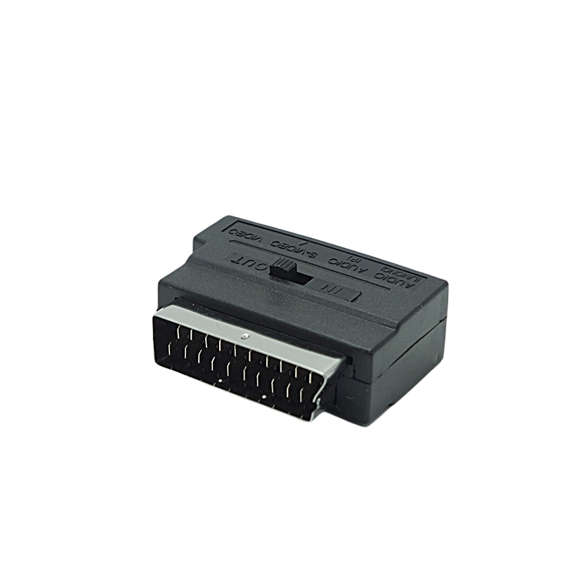 Scart Adaptör Switch'li Çevirici İn-Out