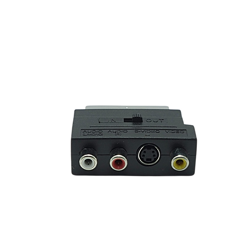 Scart Adaptör Switch'li Çevirici İn-Out