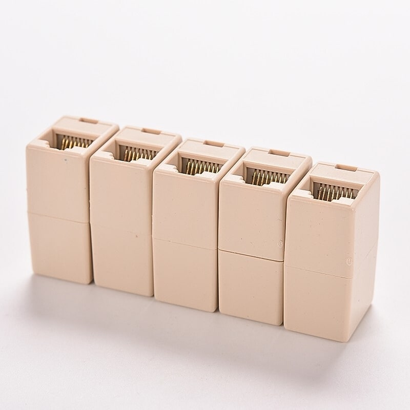 Cat5 Cat6 Cat7 Ethernet Ağ Uzatma Konnektörü Birleştirici Fiş
