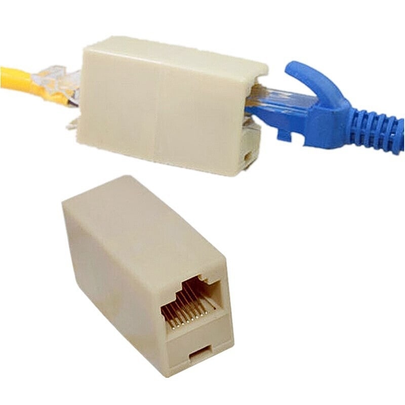 Cat5 Cat6 Cat7 Ethernet Ağ Uzatma Konnektörü Birleştirici Fiş