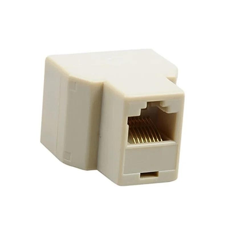 RJ45 Splitter Ethernet Ağ Adaptörü CAT5 CAT6 CAT7 LAN Konektör Fiş