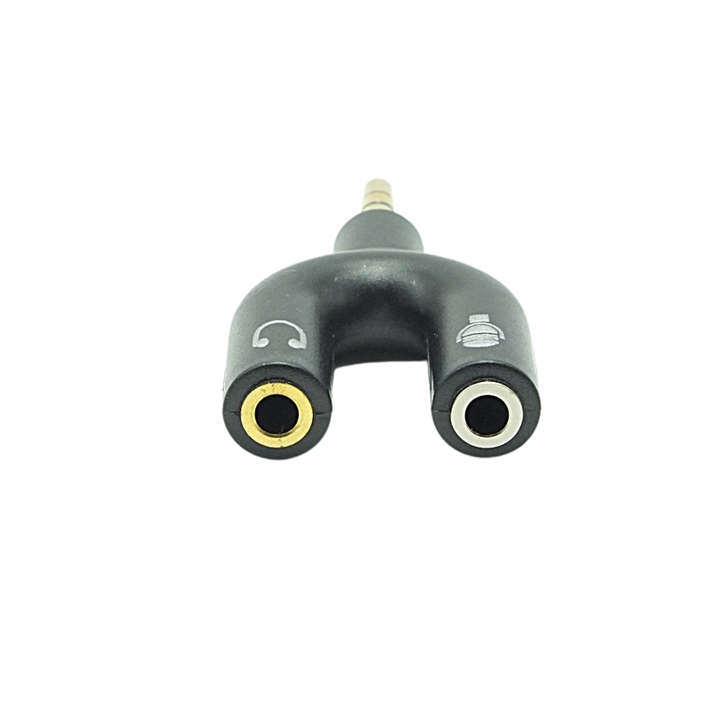 3.5mm U Şekilli Stereo Erkek Kulaklık Çoklayıcı Jack Fişi