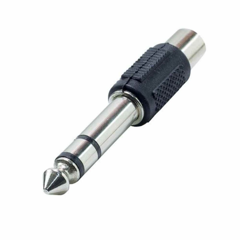 6.3 mm Stereo Erkek - 1 Tos Dişi Jack Fiş