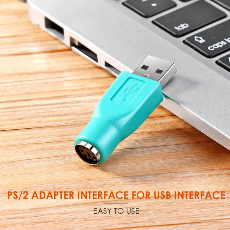 USB Erkek PS2 Dişi Çevirici Adaptör