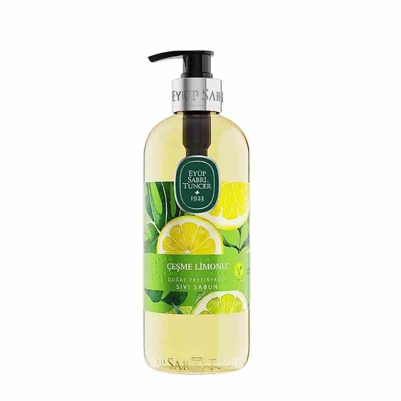 Eyüp Sabri Tuncer Zeytinyağlı Sıvı Sabun Çeşme Limonu 500 ml Eyüp Sabri Tuncer Zeytinyağlı Sıvı Sabun Çeşme Limonu 500 ml