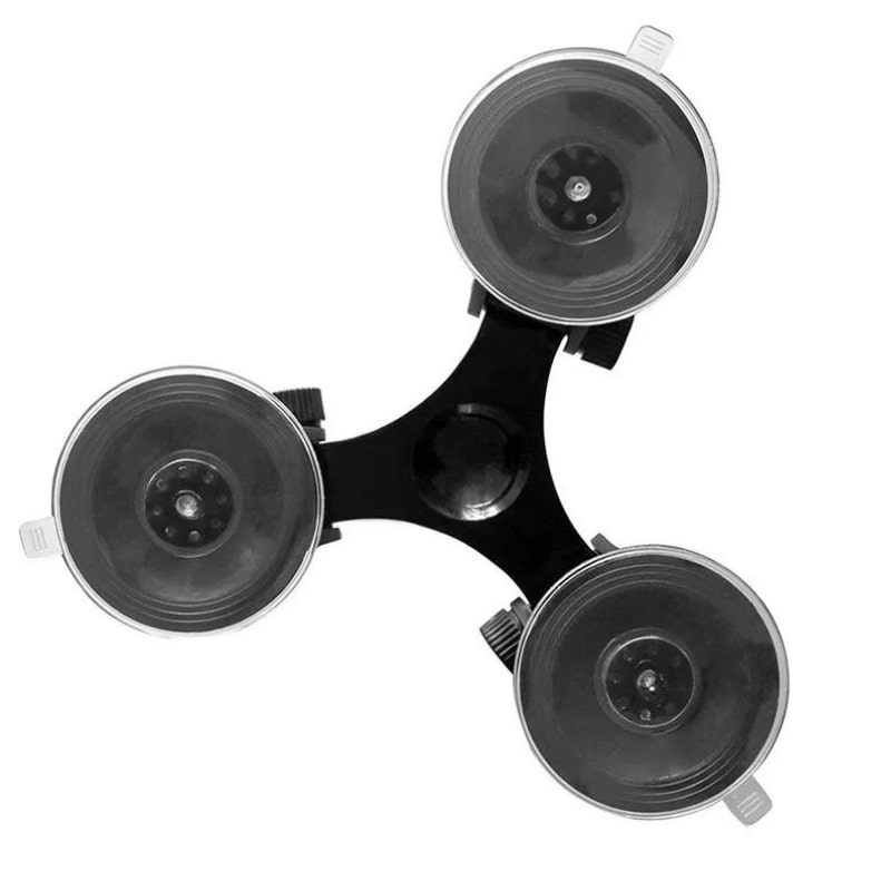 Gopro 7 8 9 10 Araba cam tutucu 3 vantuzlu tripod maunt