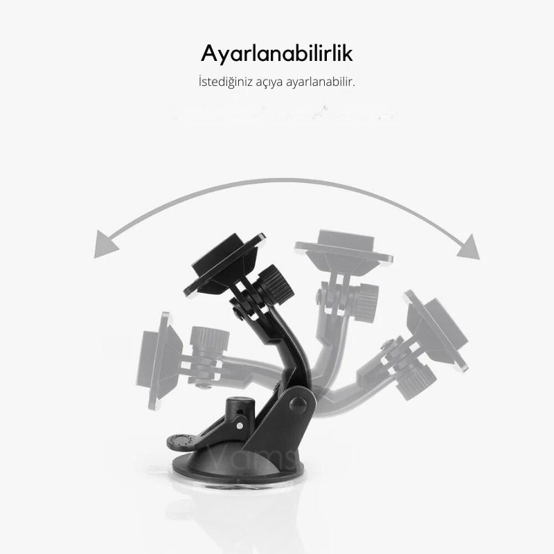 GoPro  Araç Tutucu Montaj Vantuzu Hero 11/10/9/8/7/6/5/4 Uyumlu