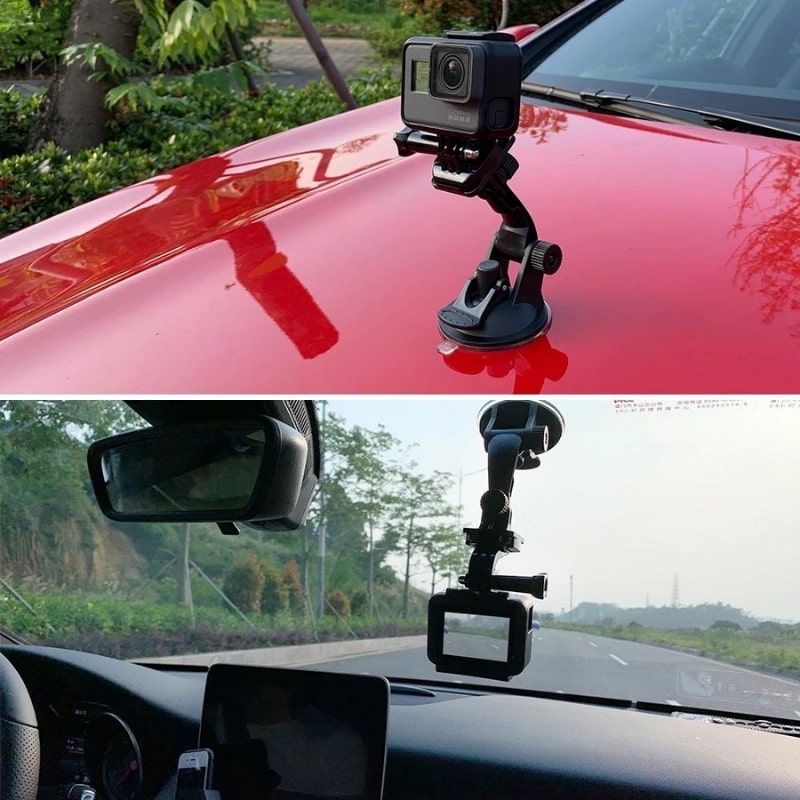 GoPro  Araç Tutucu Montaj Vantuzu Hero 11/10/9/8/7/6/5/4 Uyumlu