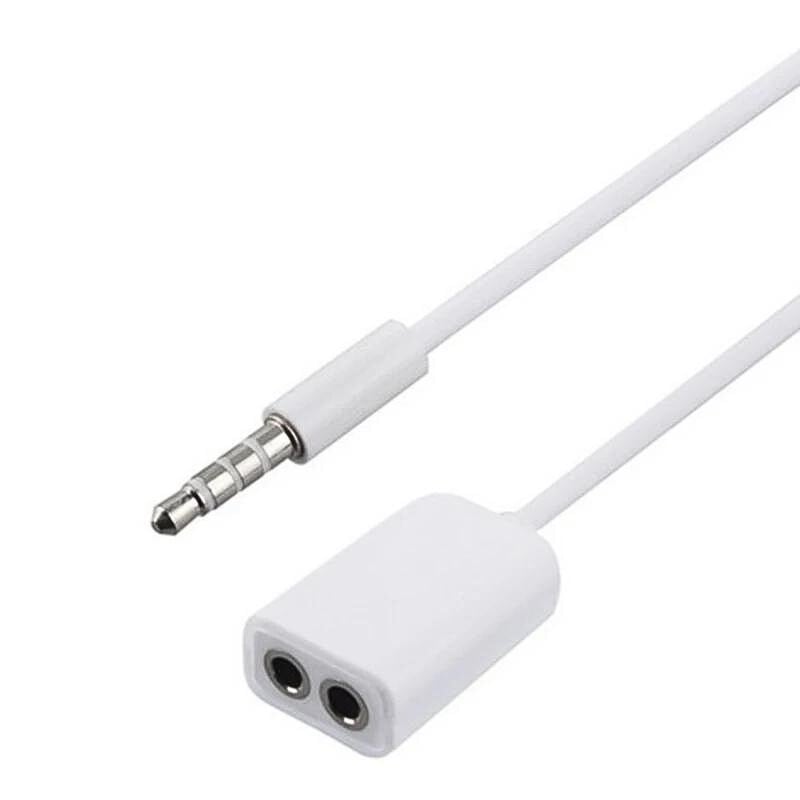 3.5mm Çift Çıkışlı Stereo Kulaklık Adaptörü