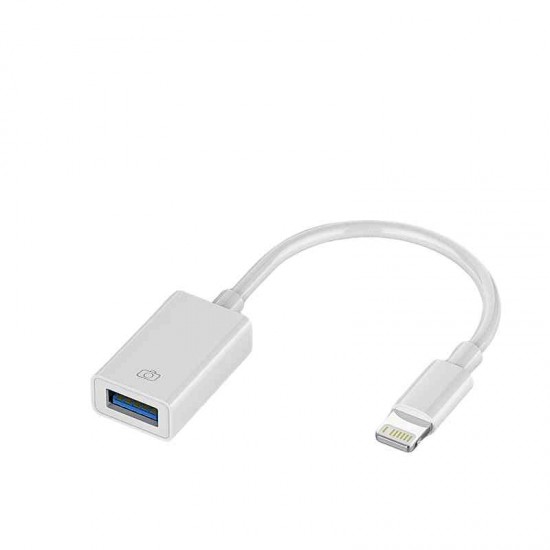 İpad iPhone Hızlı Şarj ve Veri Transferi OTG Adaptör Lightning Erkek USB 3.0 Adaptör