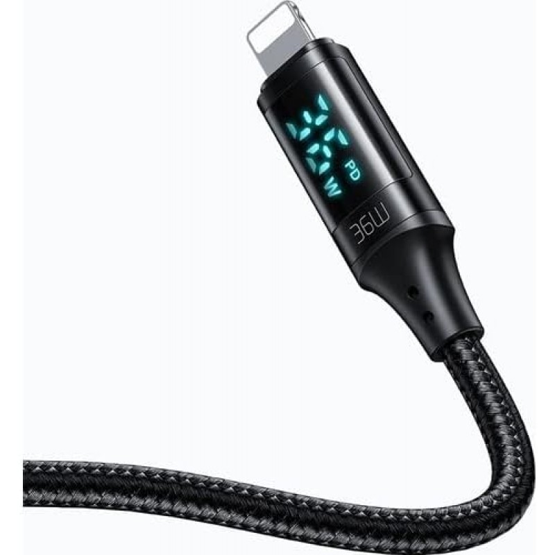 Mcdodo 36W Type-C To Lightning Göstergeli Şarj Kablosu 1.2 mt Mcdodo 36W Type-C To Lightning Göstergeli Şarj Kablosu 1.2 mt