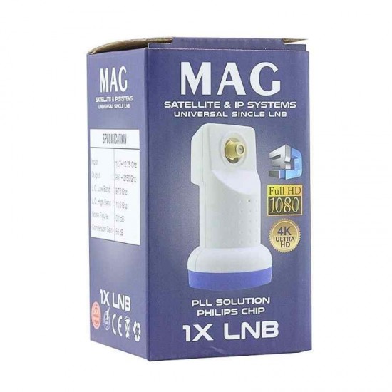 Mag Tekli Single Altın Uçlu Sharp Chip Lnb 0.1db