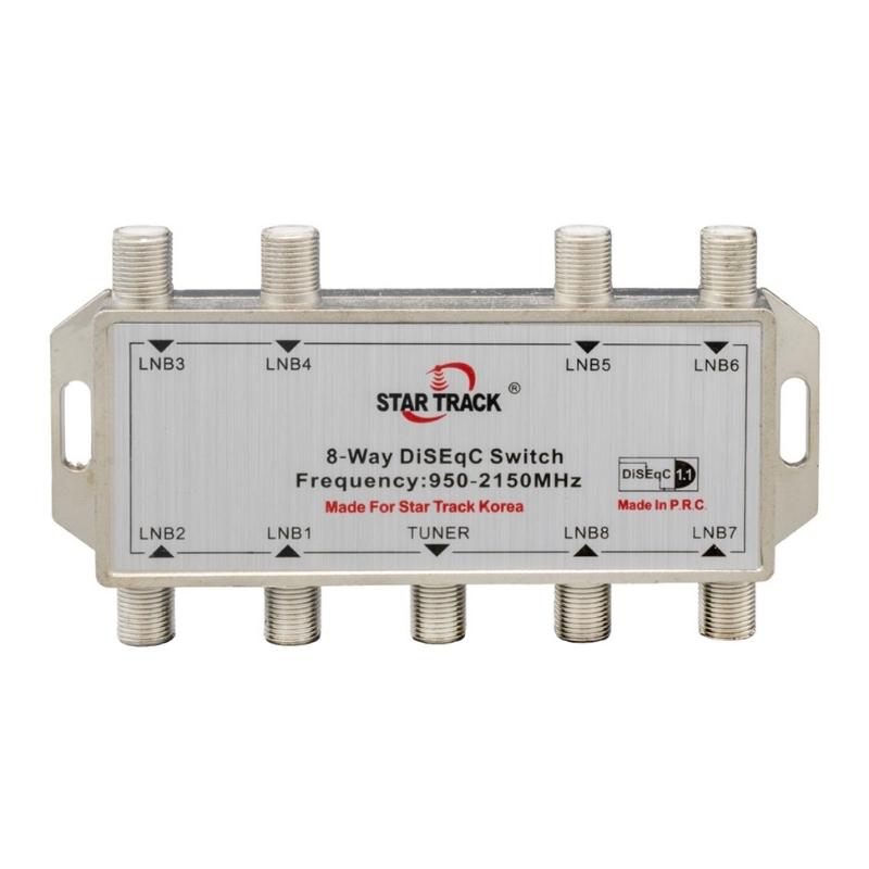 Star Track 5-2050 Mhz 1/8 Dağıtıcı Diseqc Switch Star Track 5-2050 Mhz 1/8 Dağıtıcı Diseqc Switch