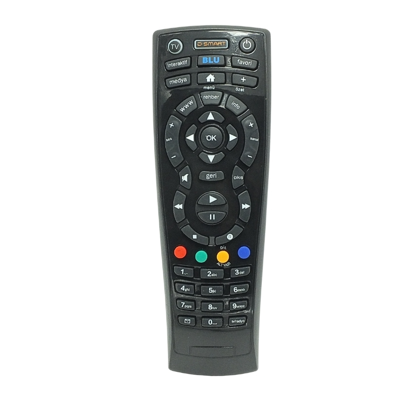 D-Smart Blu Tuşlu Akıllı Uydu Kumanda