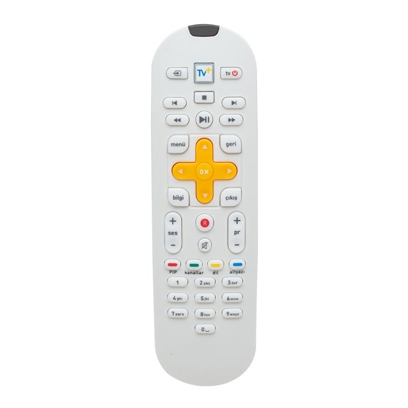 Türkcell Tv+Plus Klavyesiz Orjinal Kumanda