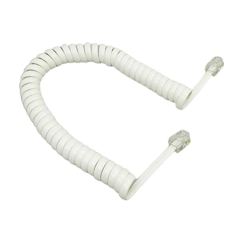 RJ9 Spiral Sabit Telefon Ahize Kablosu 1.85 metre