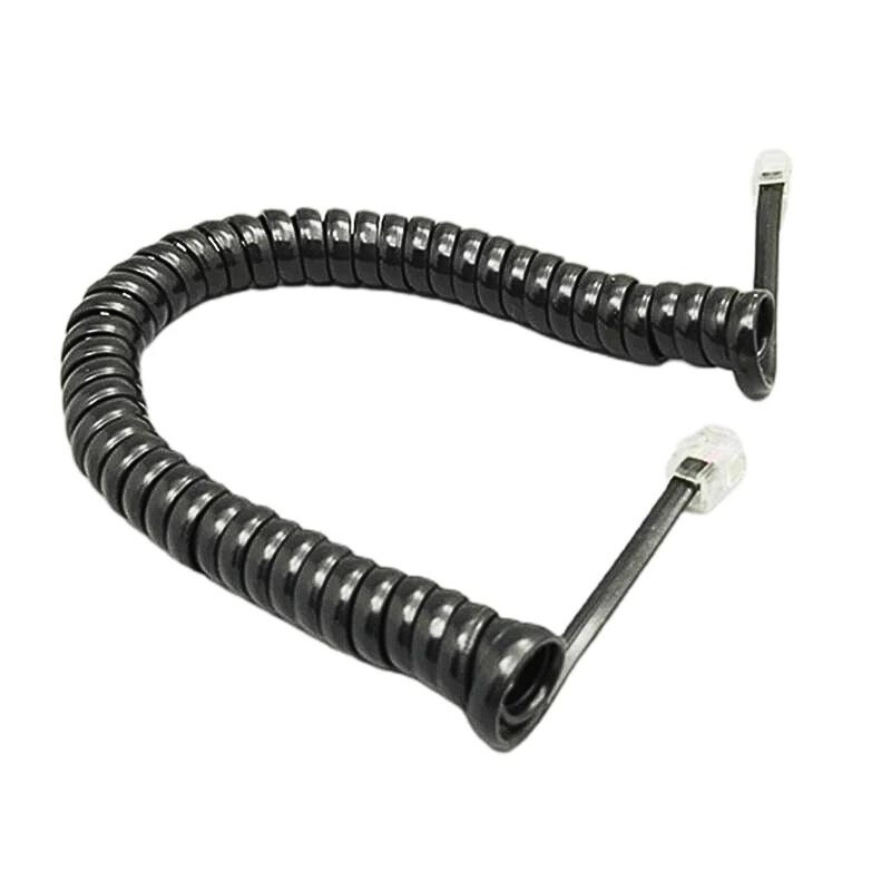 RJ9 Spiral Sabit Telefon Ahize Kablosu 1.85 metre