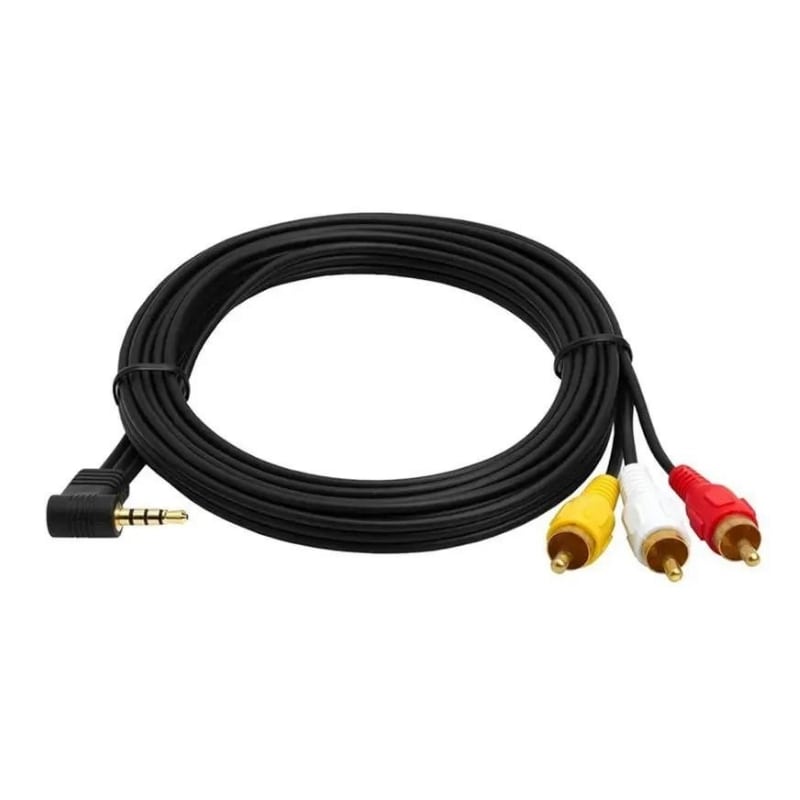 Uydu Alıcı Av Kablo 3.5mm Stereo L Erkek 3 RCA Kablo 1.5 Metre