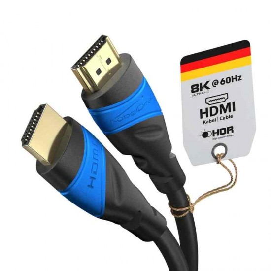 KabelDirekt 4K ve 8K HDMI Kablosu 1 metre