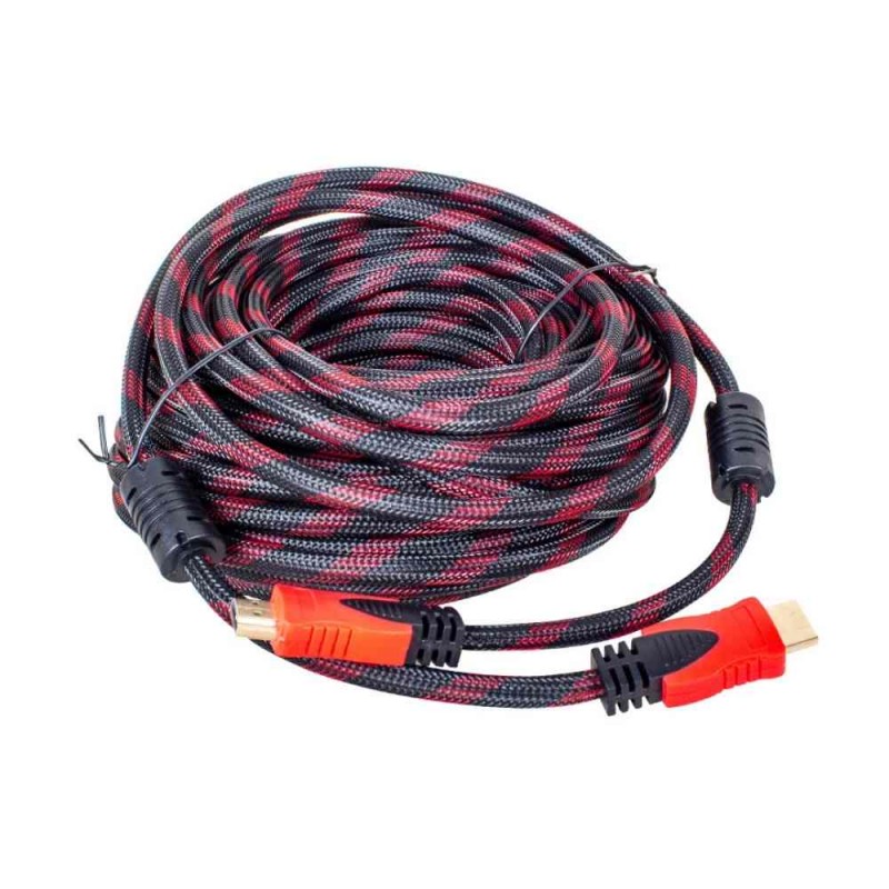 Powermaster 1.4V 3D 20 Metre Örgülü HDMI Kablosu
