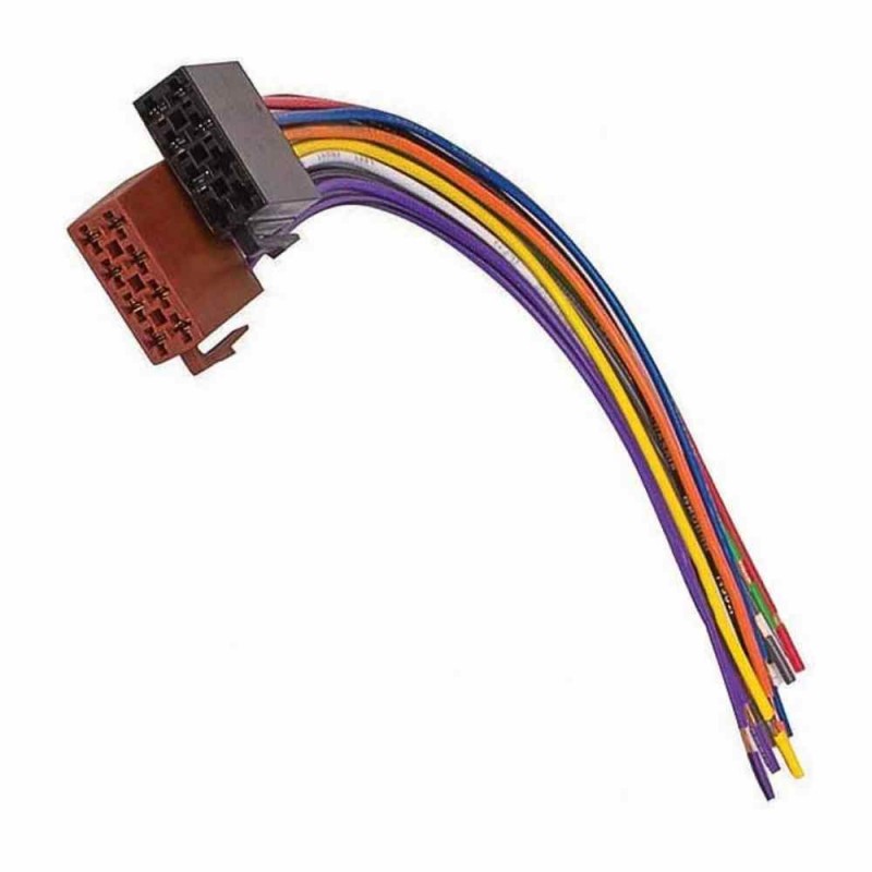 Oto Teyp Soketi İso Erkek 15 Cm Kablolu G-510A