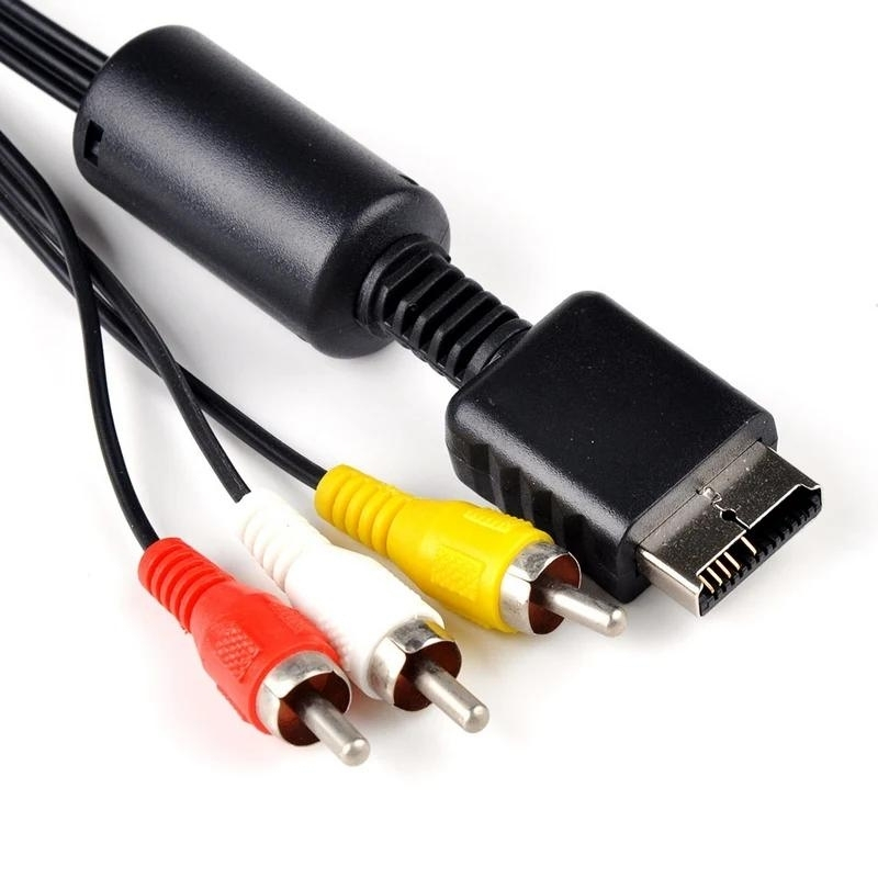 SONY PS2 PS3 PlayStation RCA Video AV kablosu