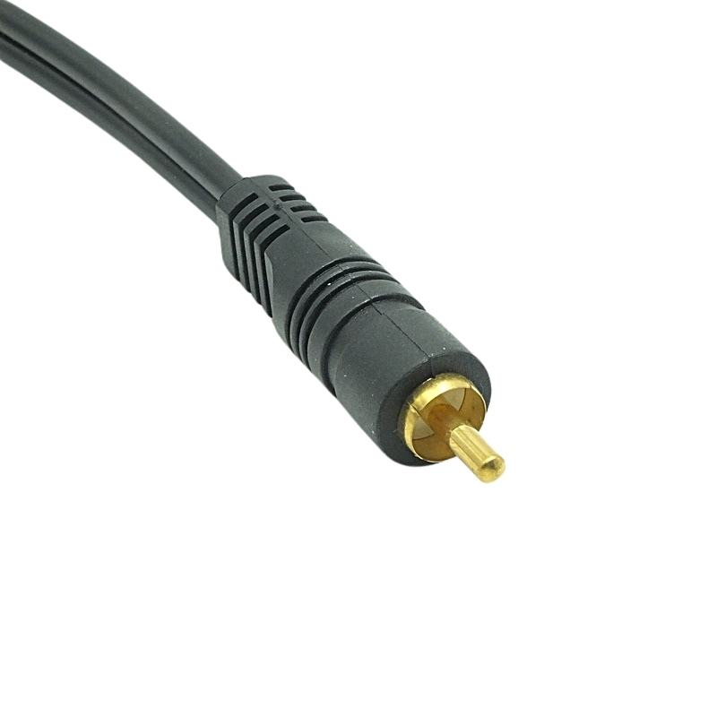 1 RCA Erkek 2 RCA Dişi 25 Cm Anfi Y Kablo