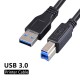 USB A 3.0 to USB B 3.0 Yazıcı Kablosu Yüsek Hızlı 1.5 Metre