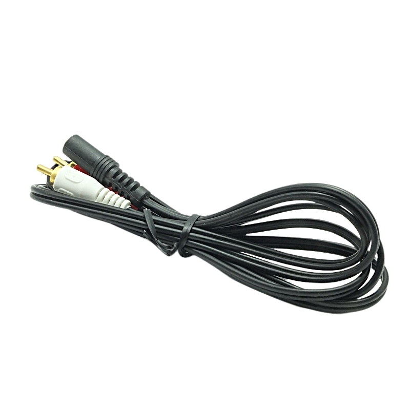 2 RCA - 3.5mm Stereo Dişi Kablo 1.5 Metre